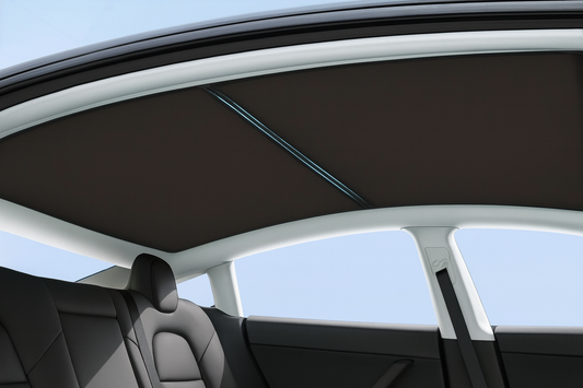 Solskjerming til tak - Model Y + Juniper