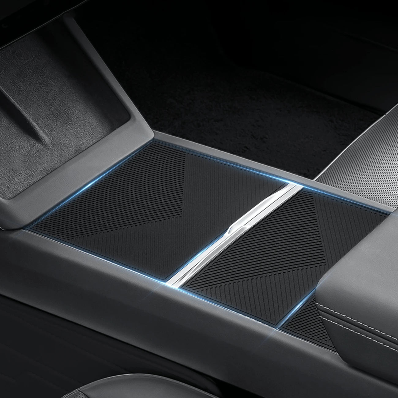 Silikonbeskyttelse for midtkonsoll – Model 3 Highland & Model Y Juniper - Force Mods